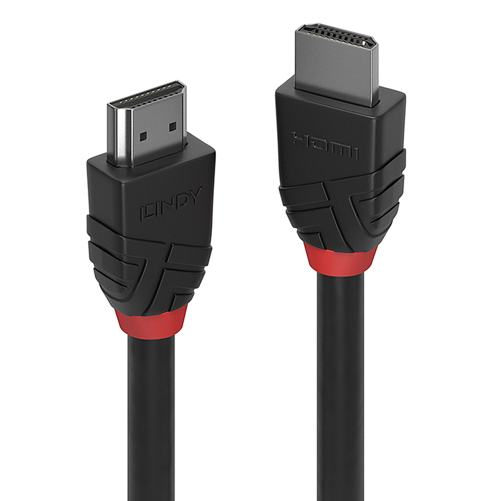 1M HIGH SPEED HDMI KABEL BLACK LINE