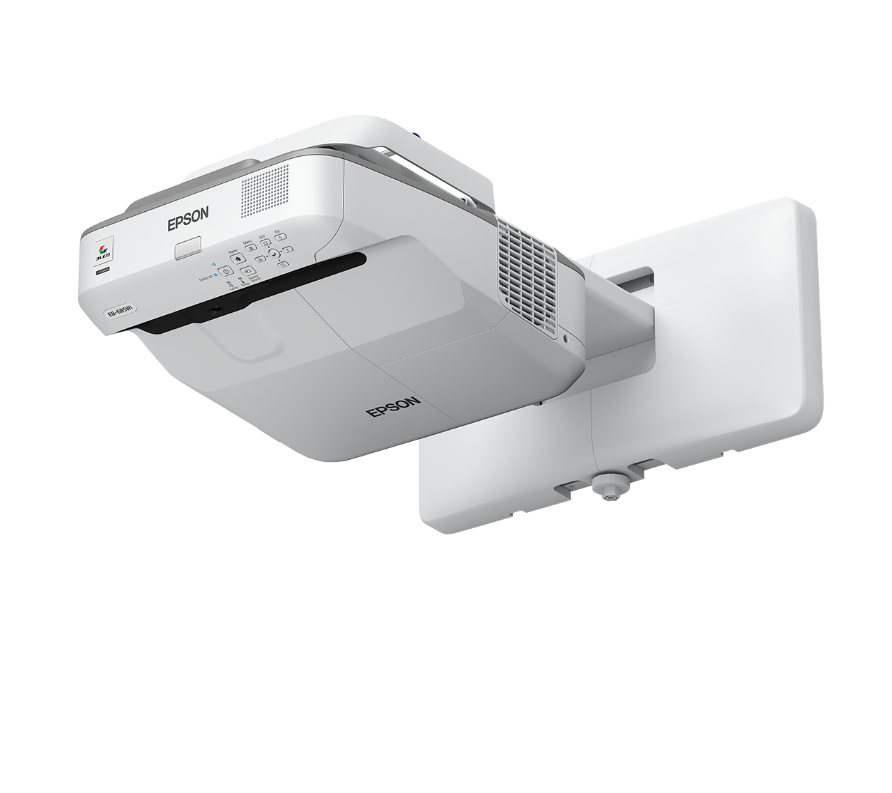 EPSON EB-685W 3LCD WXGA ultra short throw projector 1280x800 16:10 3500 lumen 16W speaker