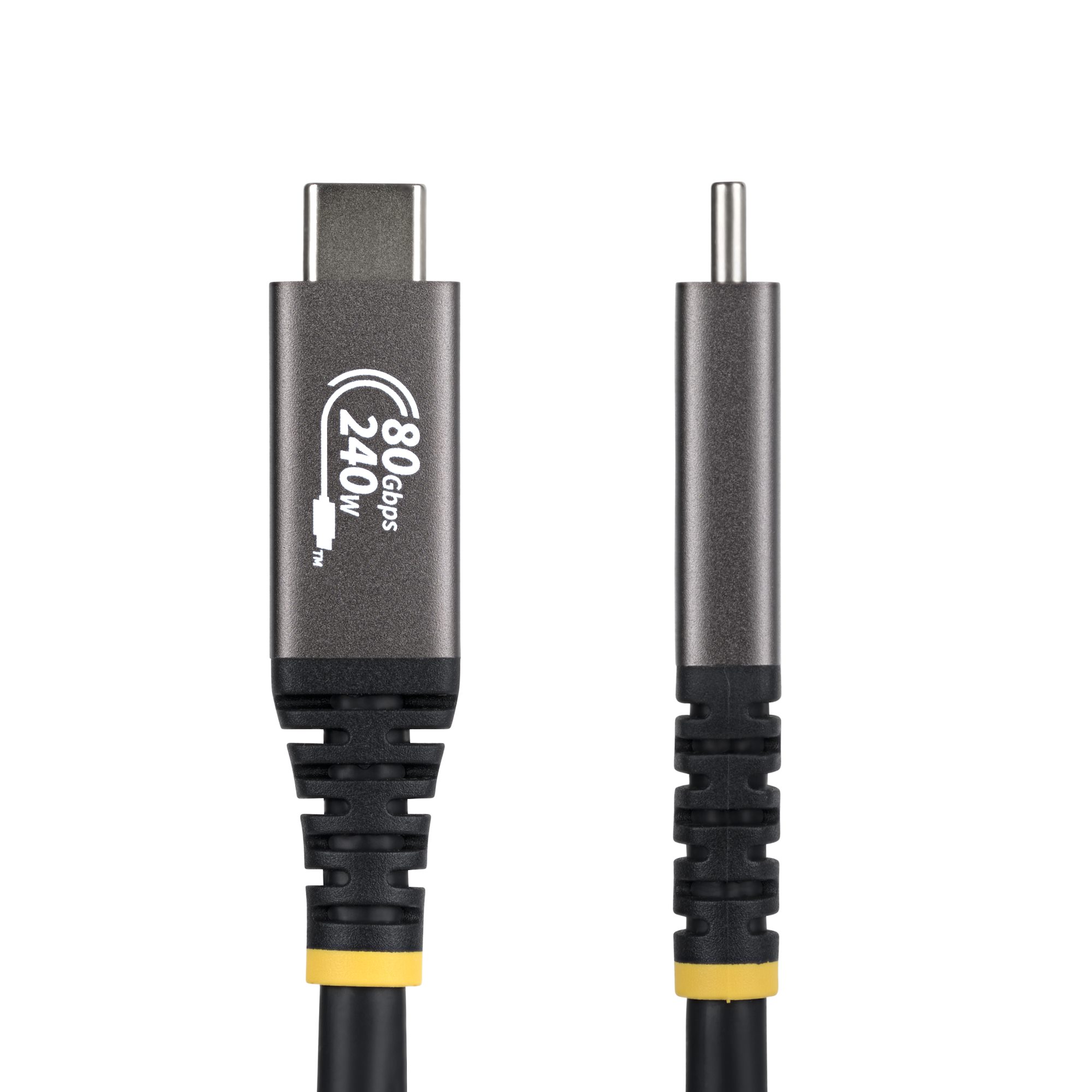 StarTech.com USB4 Kabel 1,5m 80Gbps 240W PD Schwarz