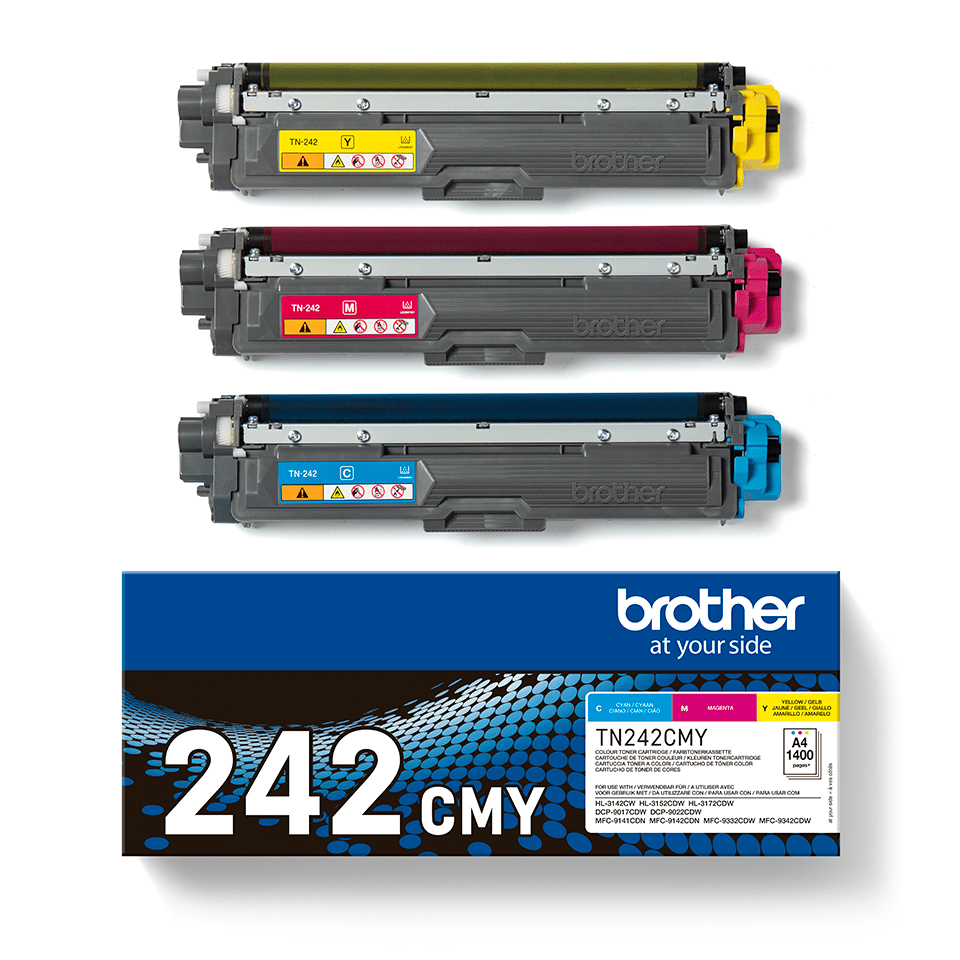 TN-242CMY TONER MULTIPACK 1400P /MFC-9142CDN/9332CDW/42CDW