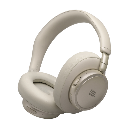 JBL Live 780NC Kabellose Over-Ear-Kopfhörer mit adapt.NC, sand