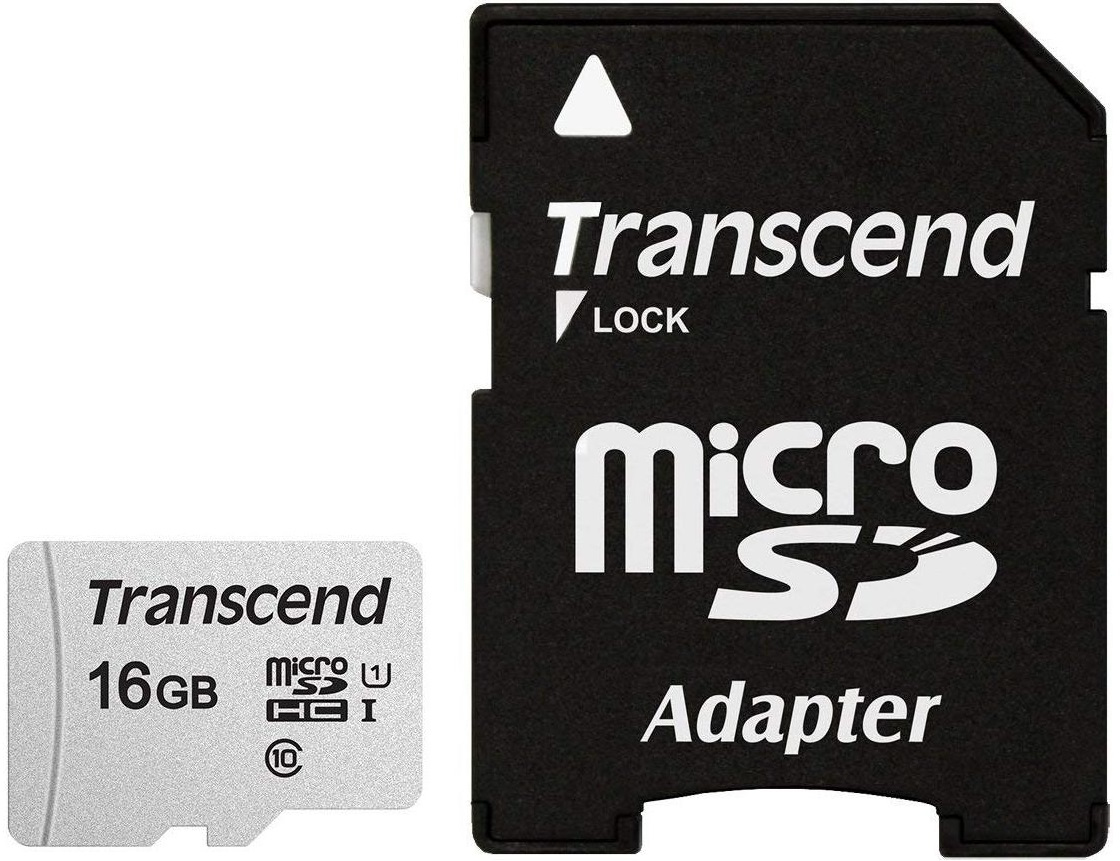 16GB MICROSD W/ADAPTER UHS-I U1 .