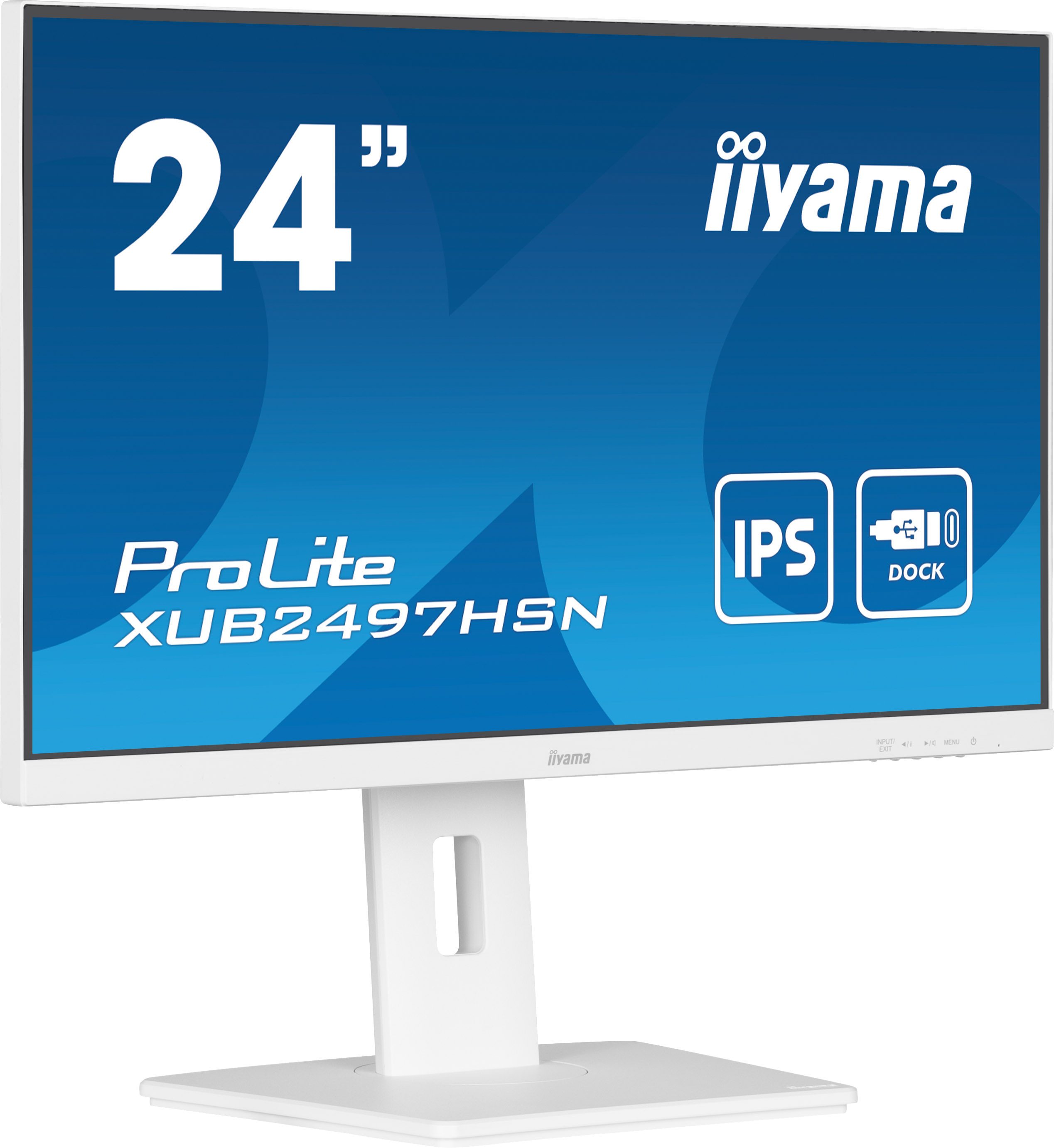 IIYAMA 60,5cm (23,8) XUB2497HSN-W2 16:9 HDMI+DP+USB-C Lift
