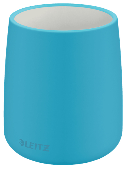 LEITZ Stiftehalter Cosy blau Keramik 8,7 x 8,7 x 10,8 cm