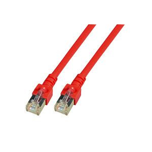 EFB RJ45 Patchkabel SF/UTP Cat.5e PVC CCA 10.00m rot