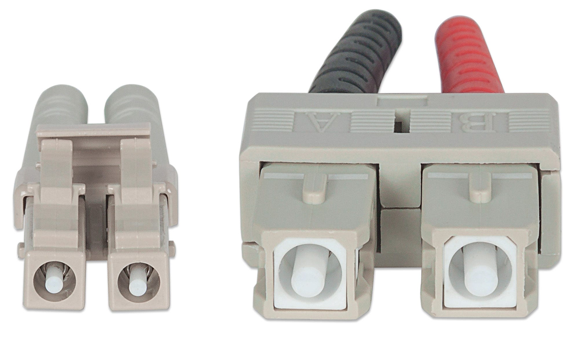 INTELLINET LWL Anschlusskabel LC/SC 2m Multimode OM4 lila