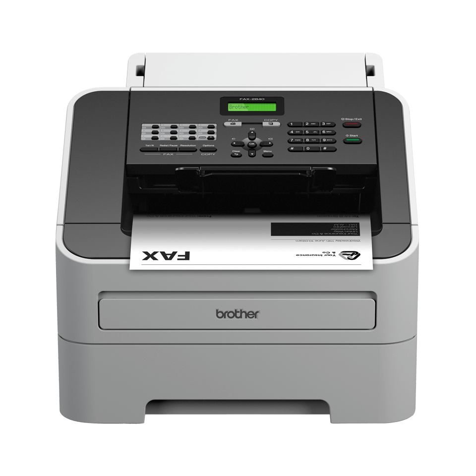 FAX-2840 LASERFAX 33600 BPS 250SHTS 30-SHT- ADF