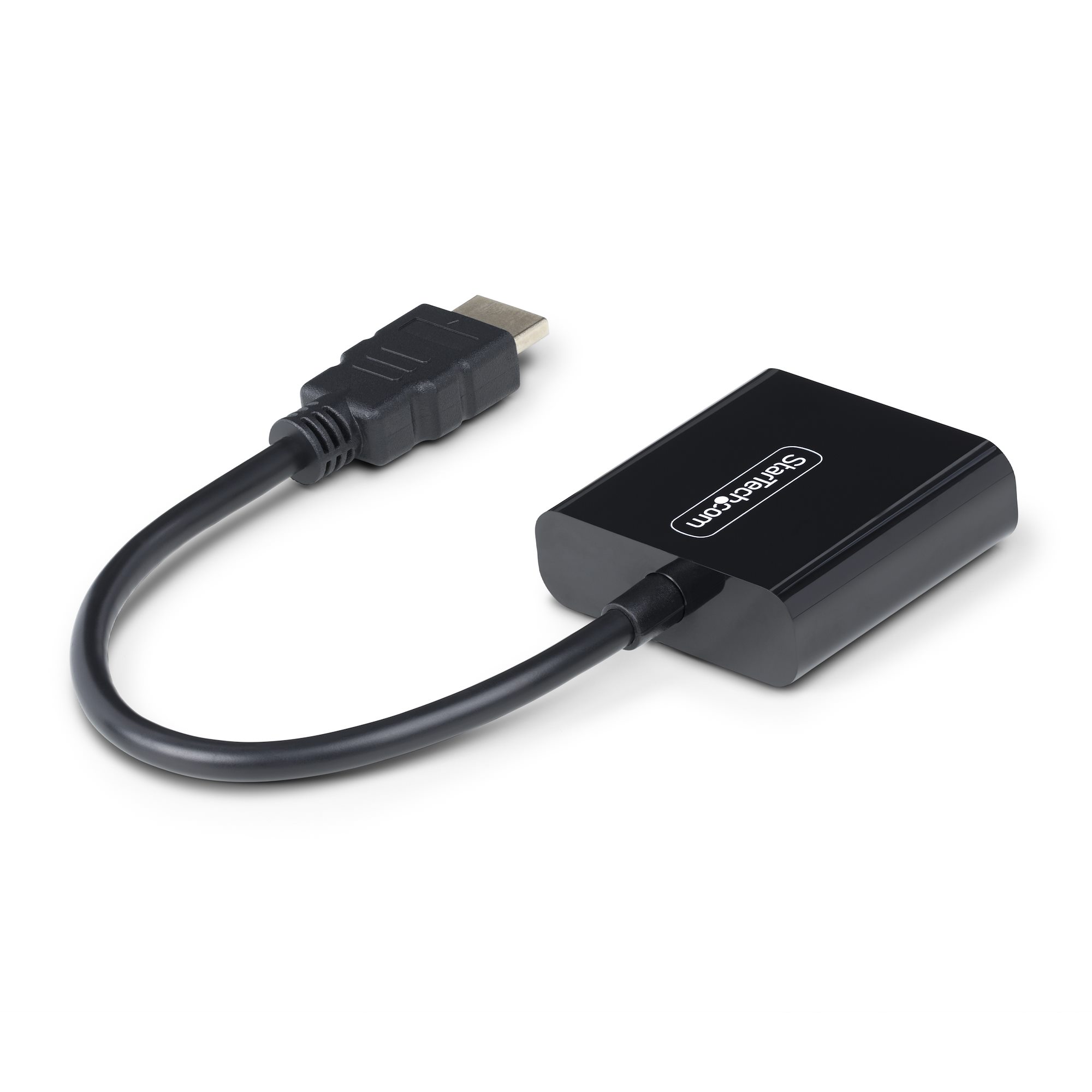 STARTECH.COM HDMI auf VGA Adapter/Kabel Aktiver HDMI Adapter/Videokonverter 1920x1080 1080p HDMI-Quelle zu VGA-Monitor