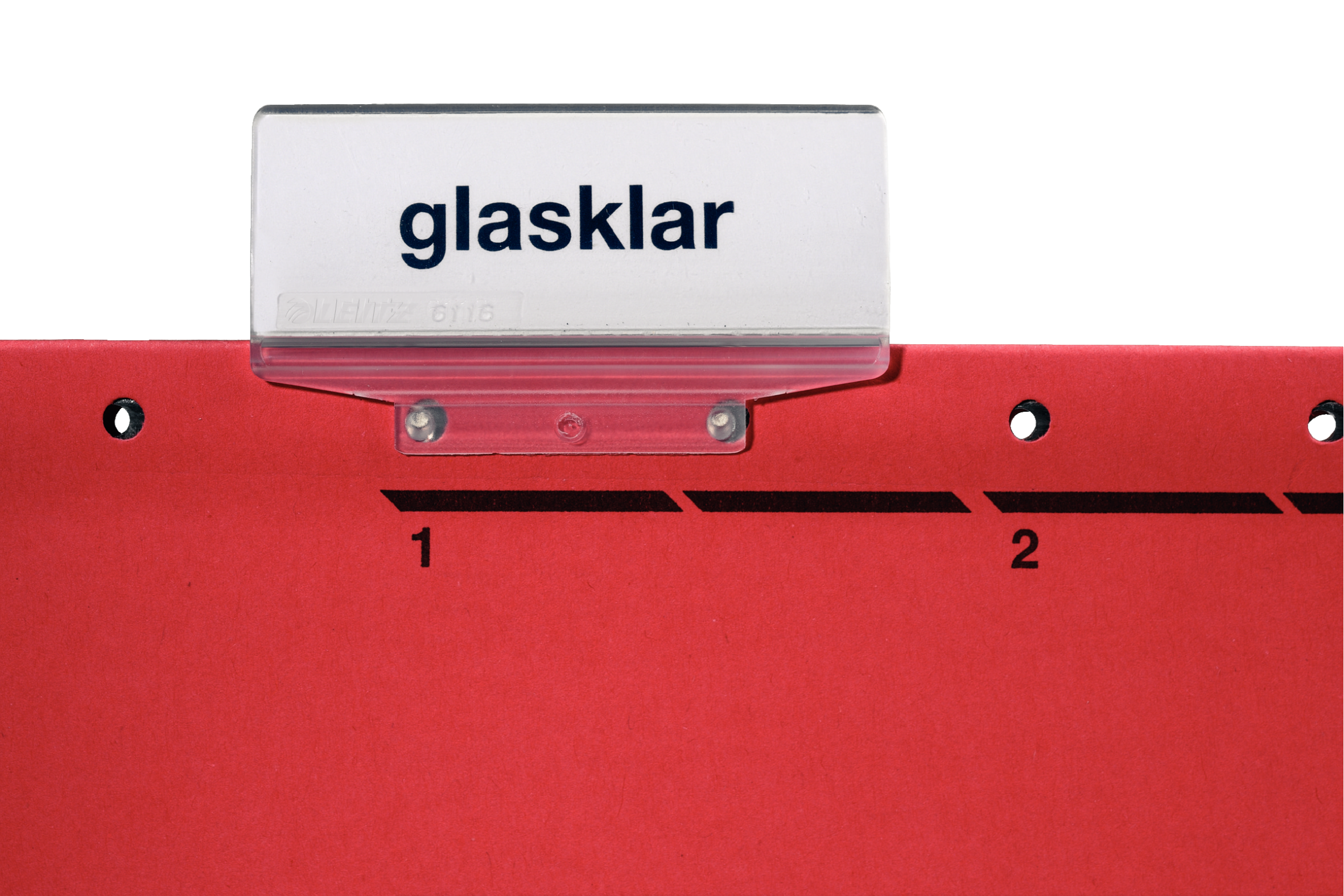 LEITZ Hängehefter ALPHA® 1984 Karton rot DIN A4 1x kaufmännische Heftung, 5 St.