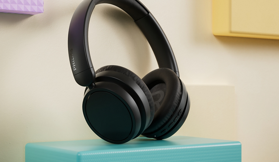 Philips TAH5209BK Leichter On-Ear-Kopfhörer schwarz