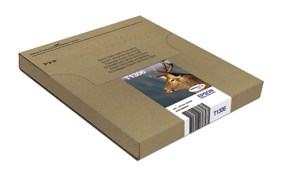 EPSON 1LB Multipack 3-colours T1306 DURABrite Ultra Ink EasyMail
