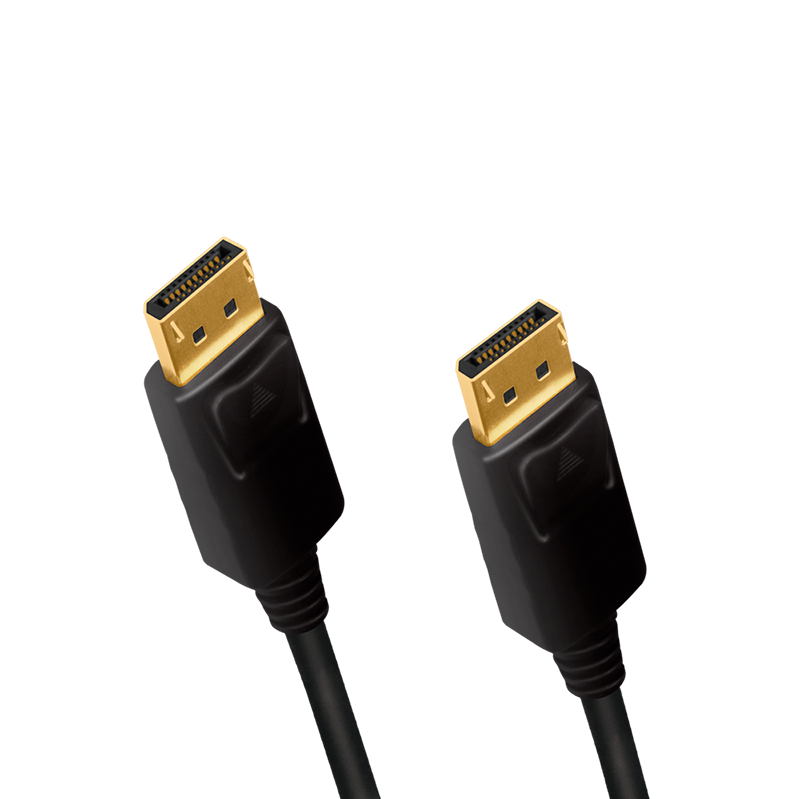 Logilink DisplayPort-Kabel, DP/M 4K/60 Hz CCS schw. 2 m