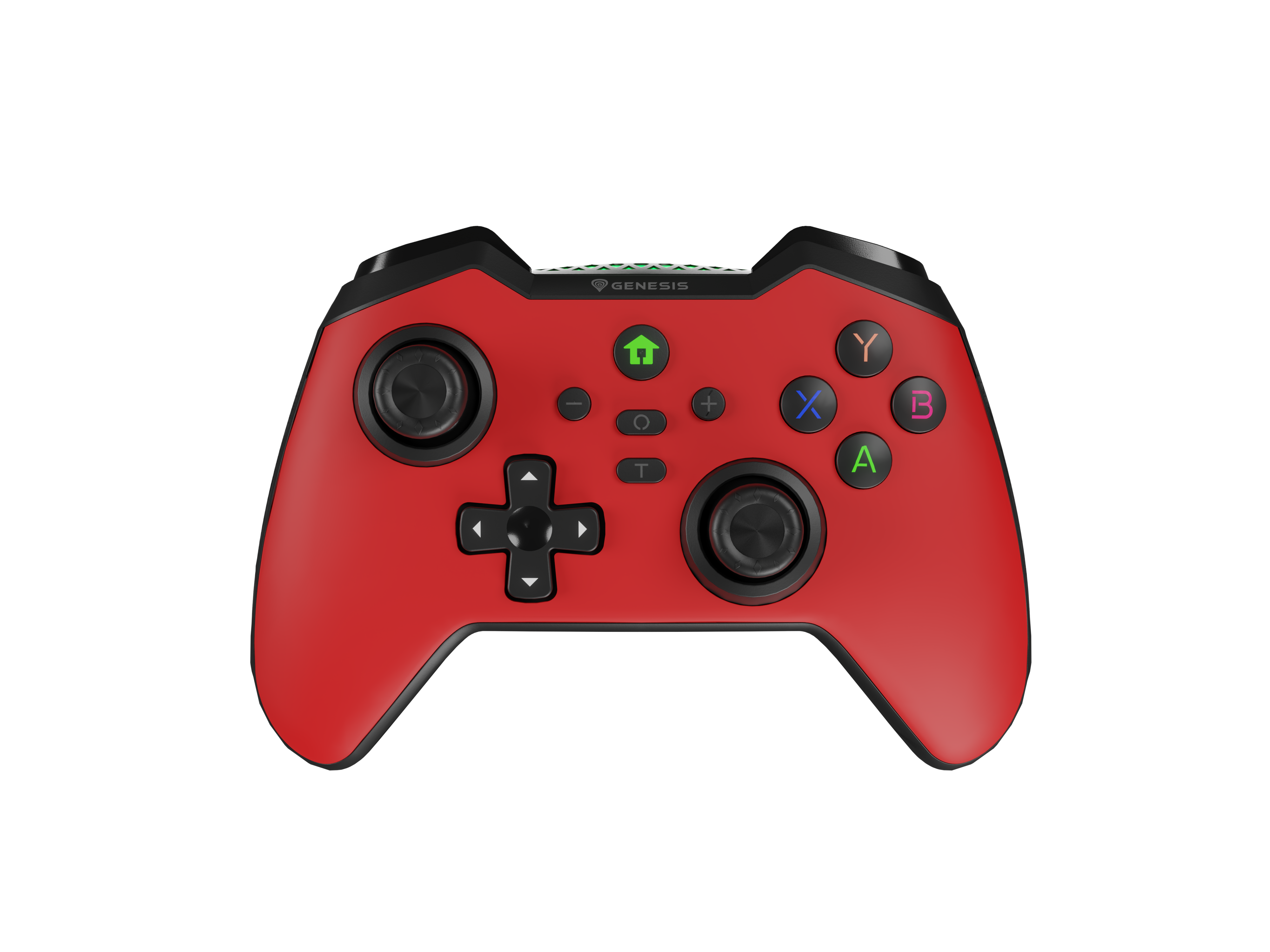 Genesis Gamepad MANGAN 400 kabellos rot/schwarz (PC/Switch)