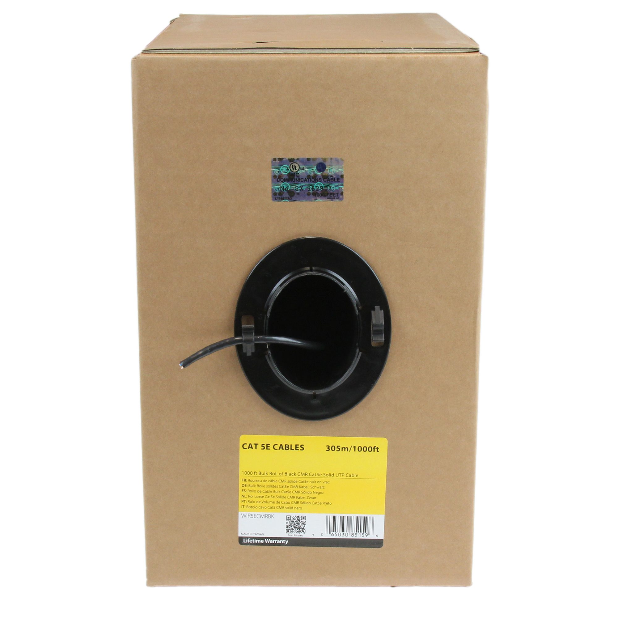 1000FT BULK CAT5E RISER CABLE .