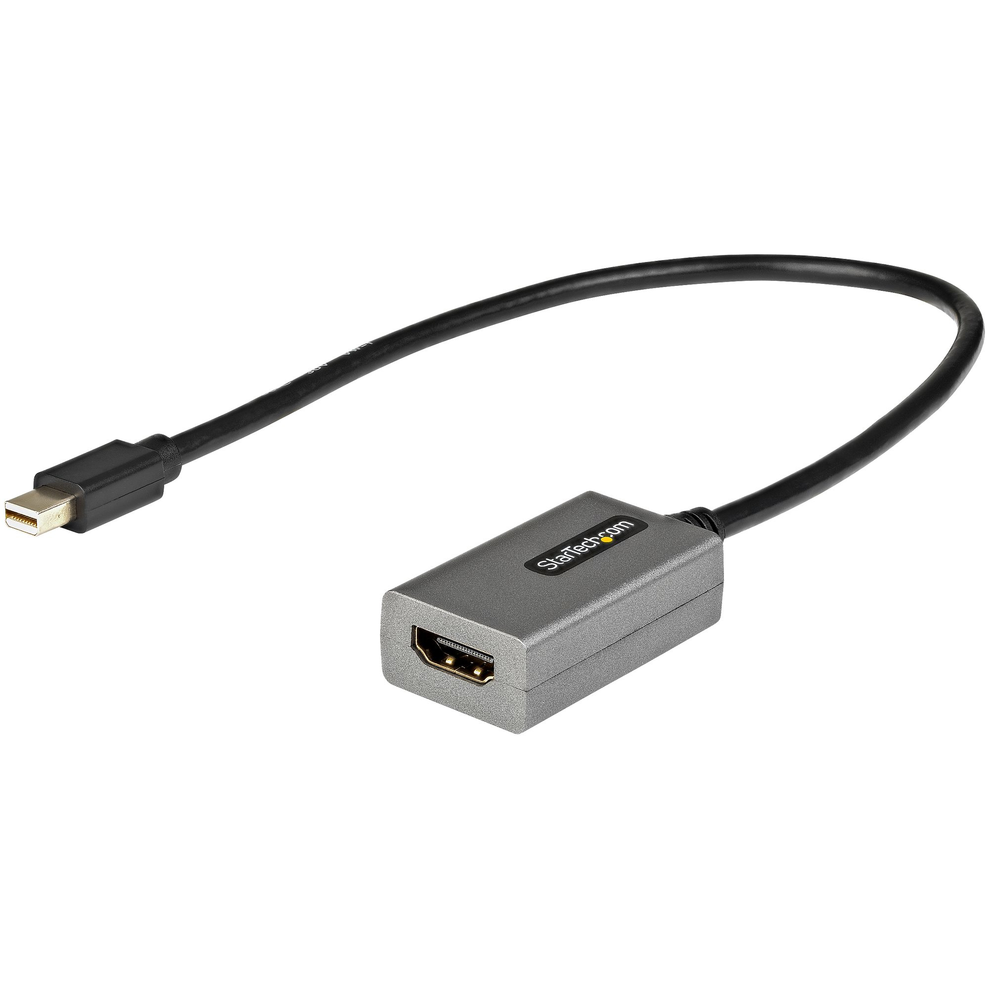STARTECH.COM Mini DisplayPort auf HDMI Adapter - mDP 1.2 auf HDMI Adapter Dongle - 1080p - Videokonverter - 30cm Kabel