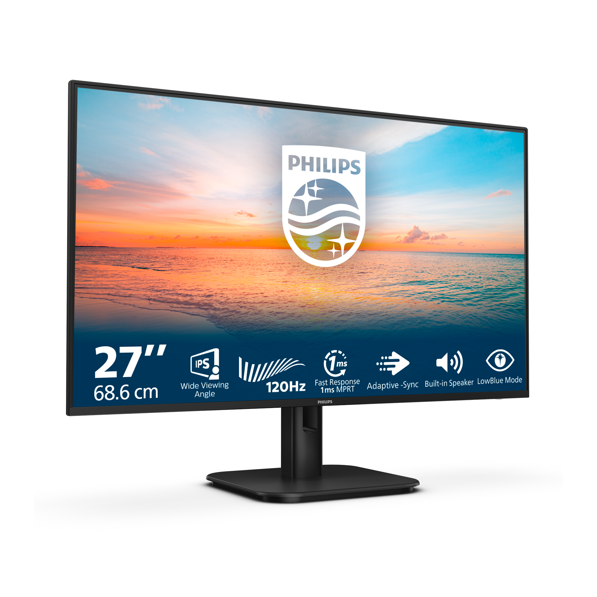 Philips 68,5cm (27,0) 27E1N1200A 16:09 VGA+HDMI+DP IPS bl.