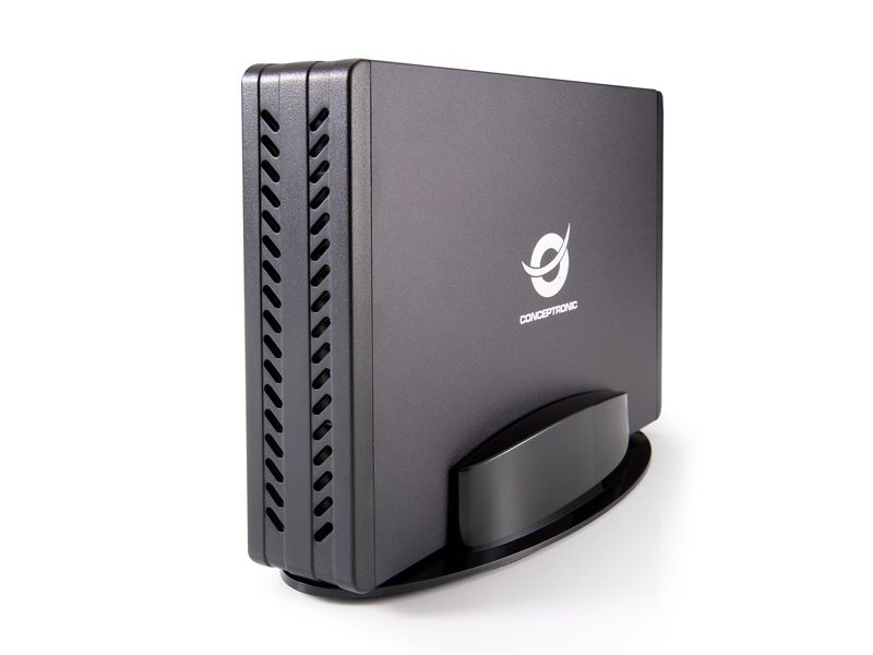 CONCEPTRONIC HDD Gehäuse 3.5SATA HDD/SSD USB-A2.0 480Mbs sw