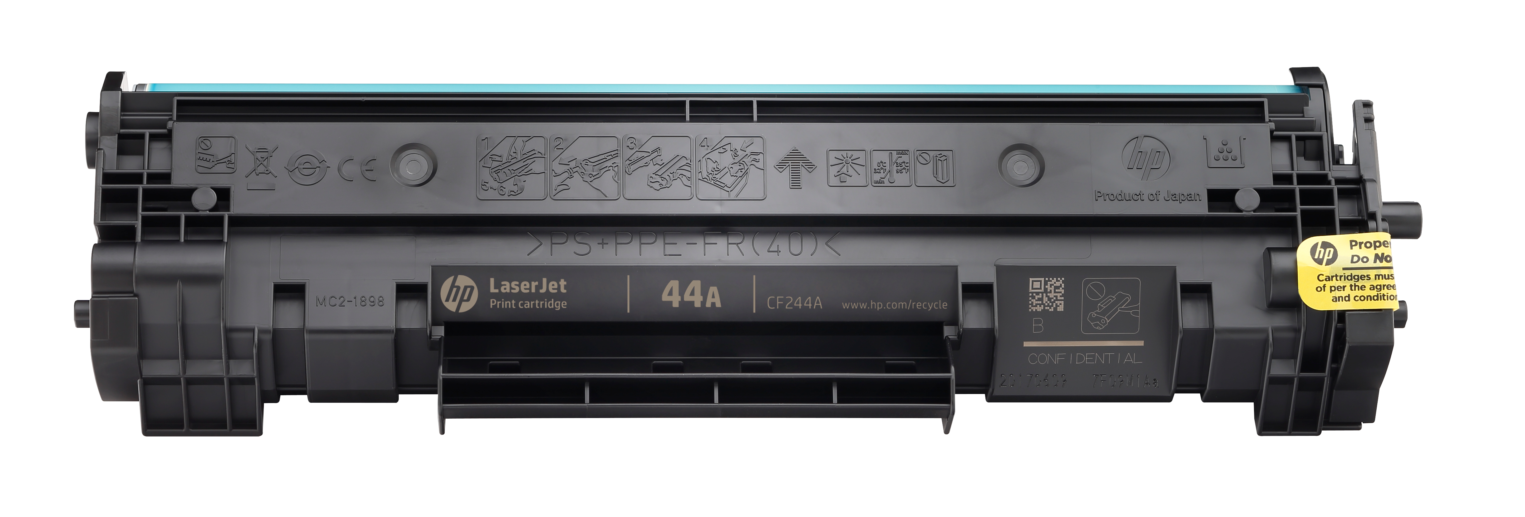 HP 44A Schwarz LaserJet Tonerpatrone