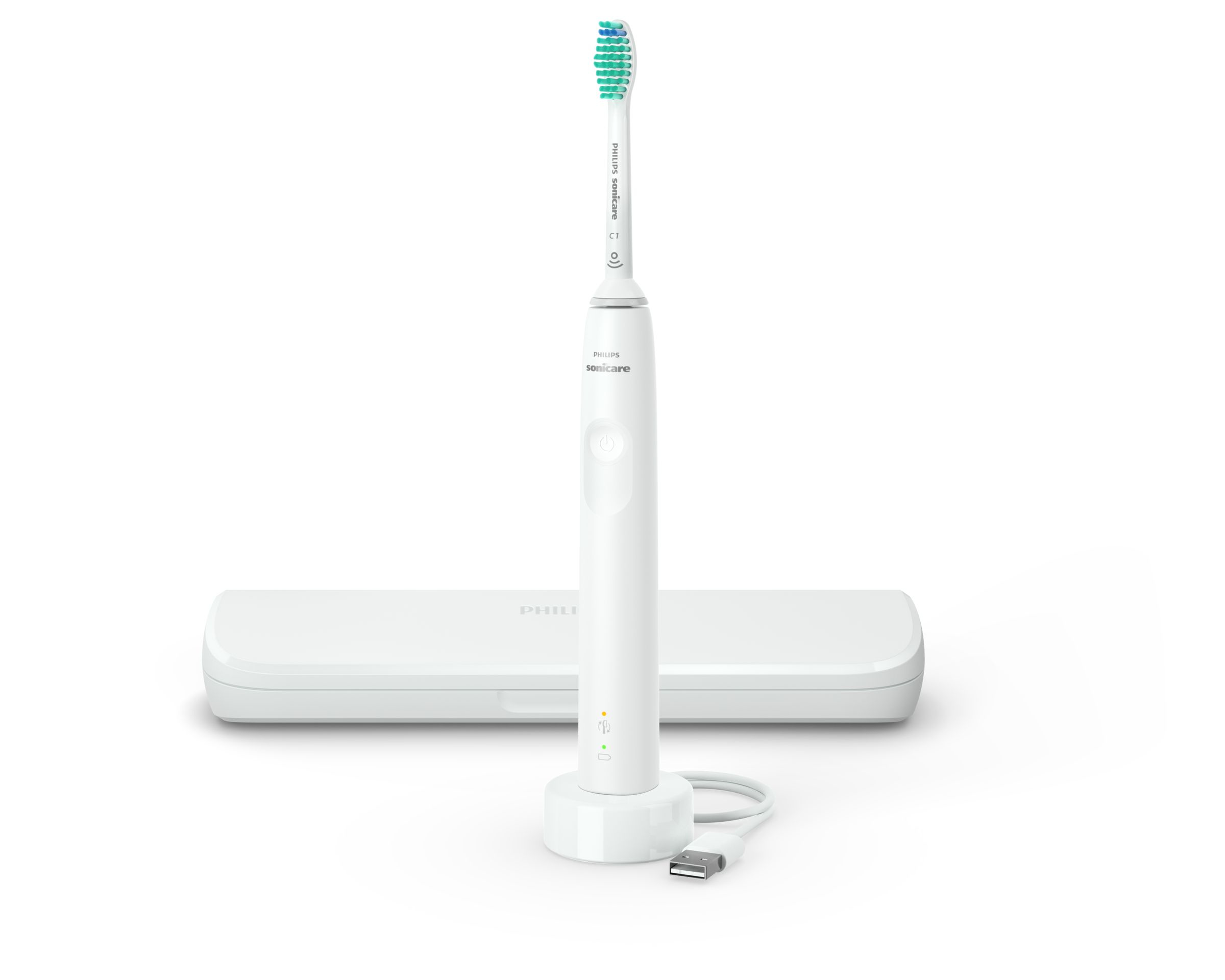 Philips HX3673/13 Sonicare 3100 Series Zahnbürste weiß