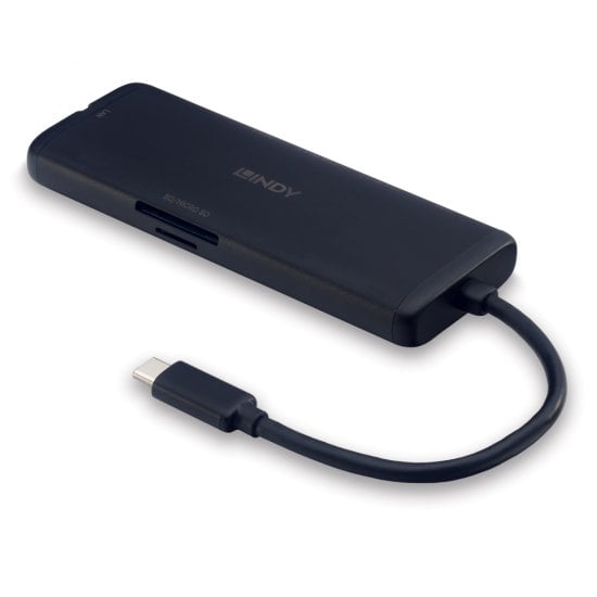 LINDY DST-Mini, USB Typ C 4K Laptop Mini Dock