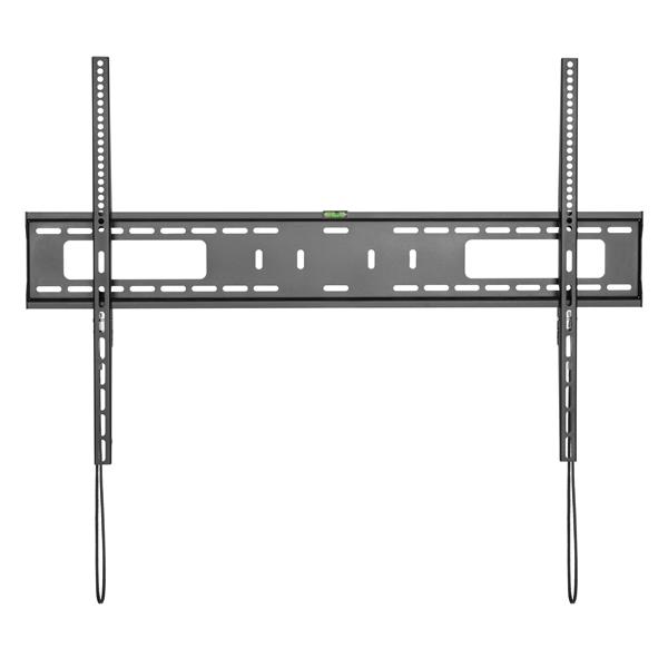 STARTECH.COM TV Wandhalterung für Flachbildfernseher - für 152cm 60Zoll bis 254cm 100Zoll Monitore - VESA - Stahl belastbar flach