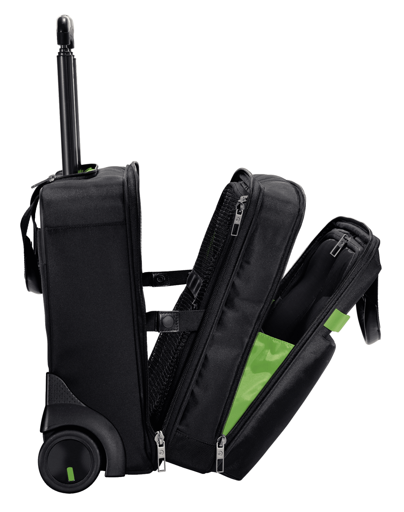 LEITZ Laptop-Trolley Complete Smart Traveller Kunstfaser schwarz 42,0 x 20,0 x 37,0 cm