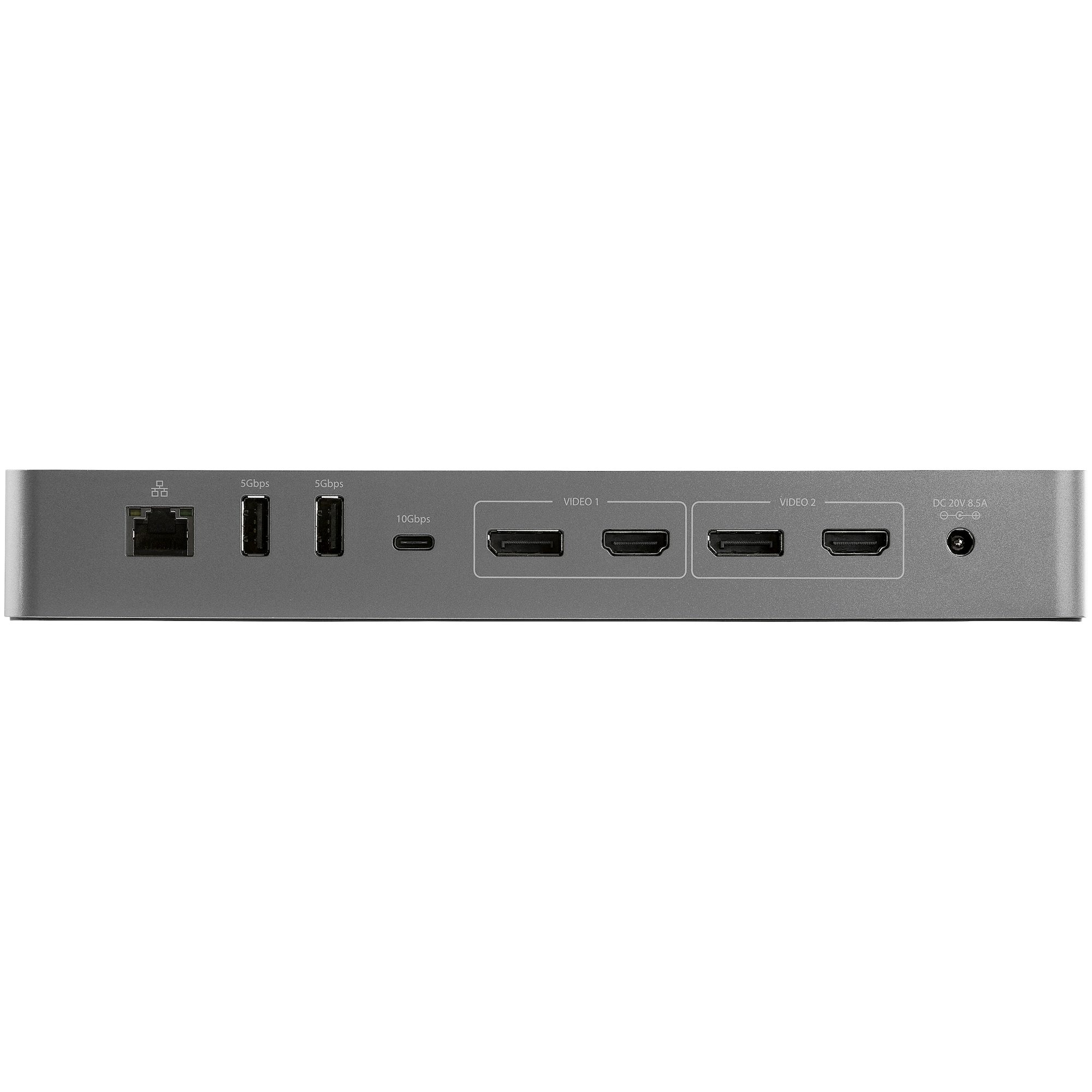 StarTech.com Thunderbolt 3 Dock USB-C Host-Kompatibilität Dual 4K 60Hz 96W PD