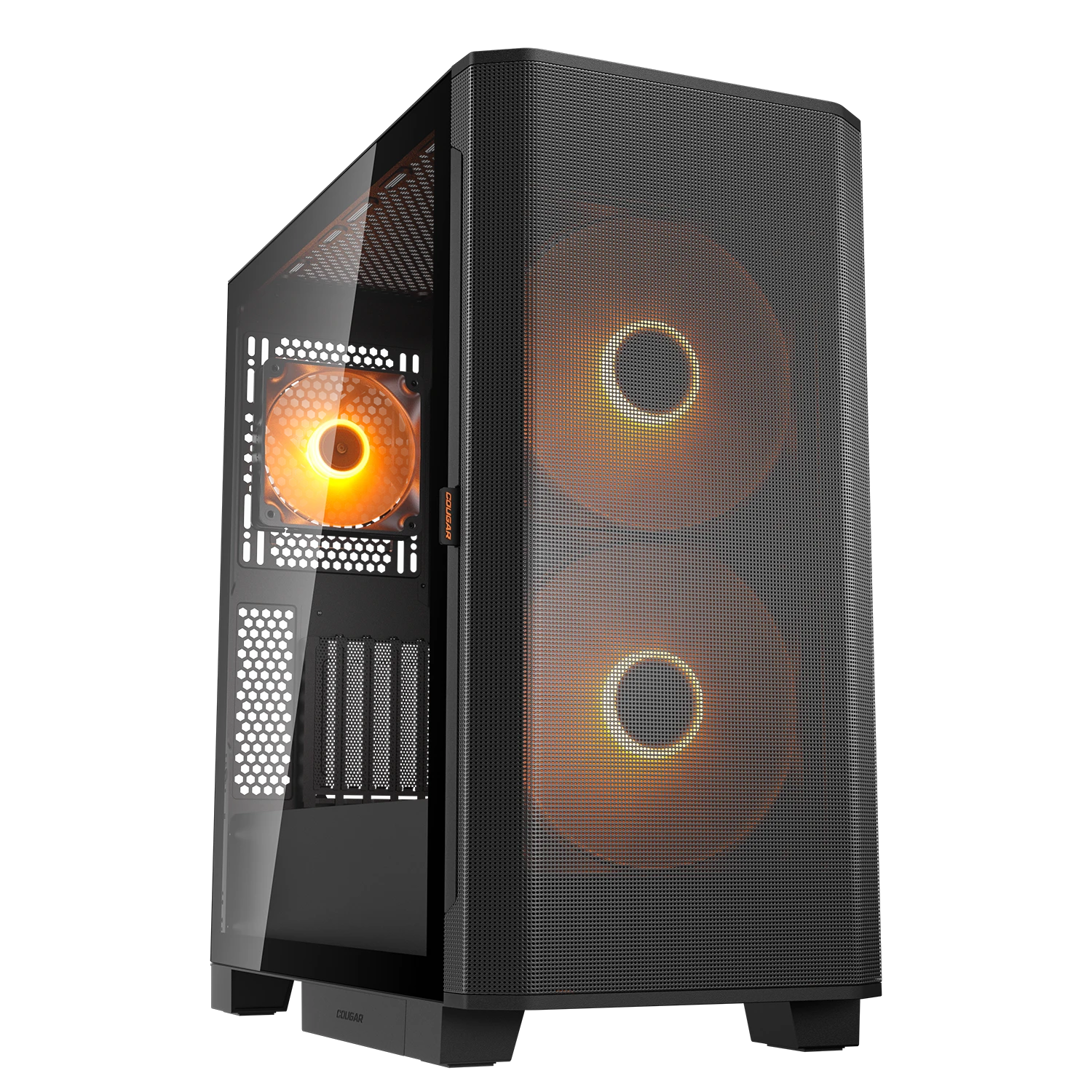 COUGAR Gehäuse Midi-Tower Airface FLO, ARGB, Schwarz