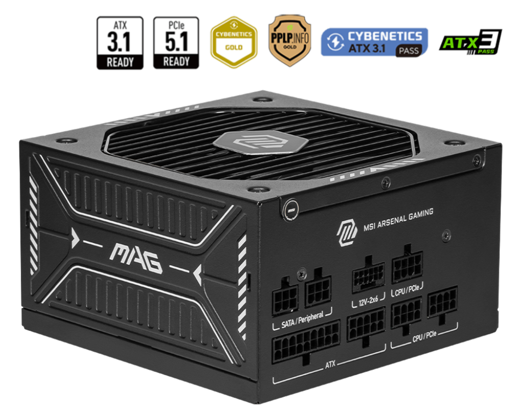 MSI Netzteil MAG A750GLS PCIE5 750Watt