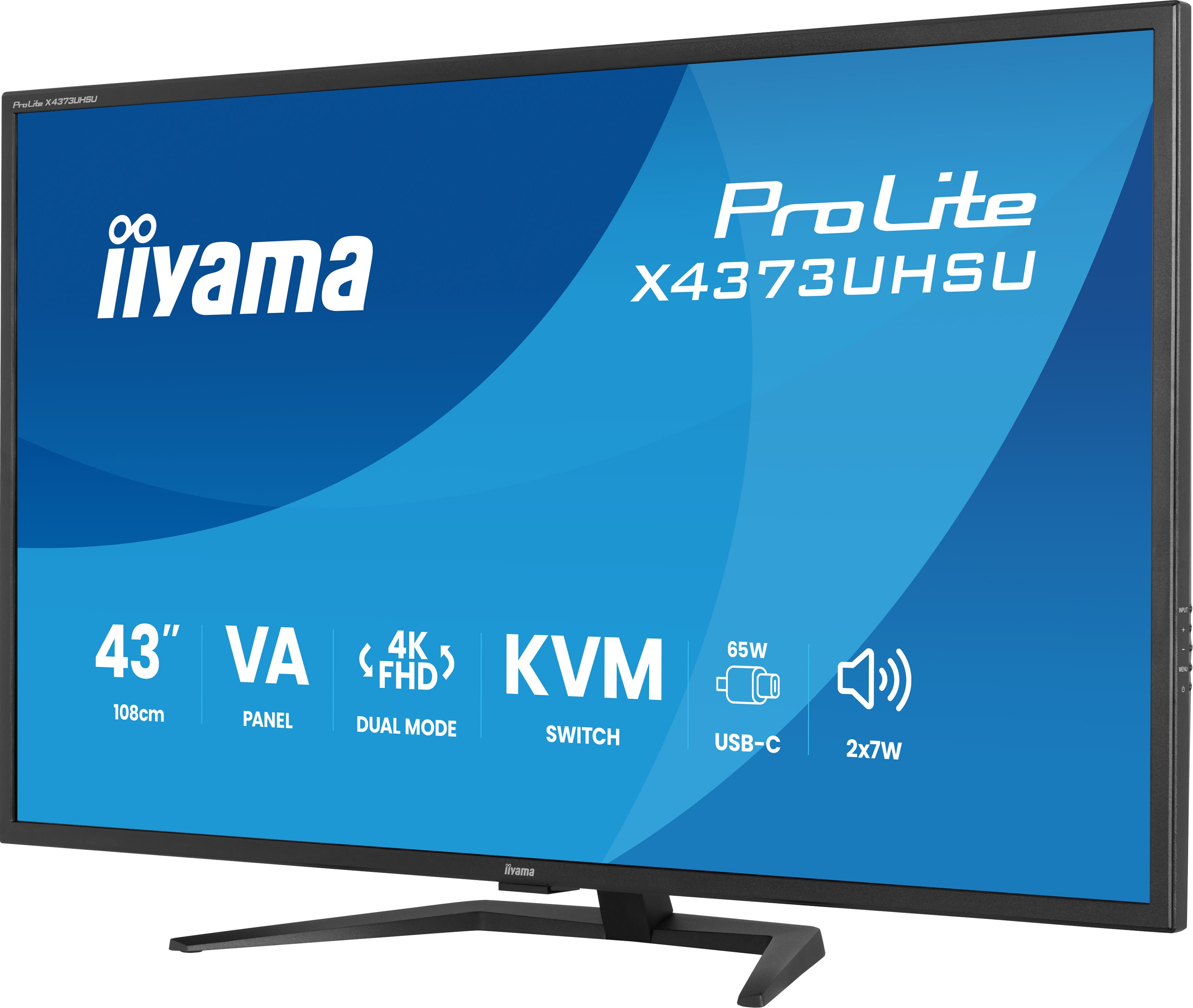 ProLite X4373UHSU-B2, LED-Monitor