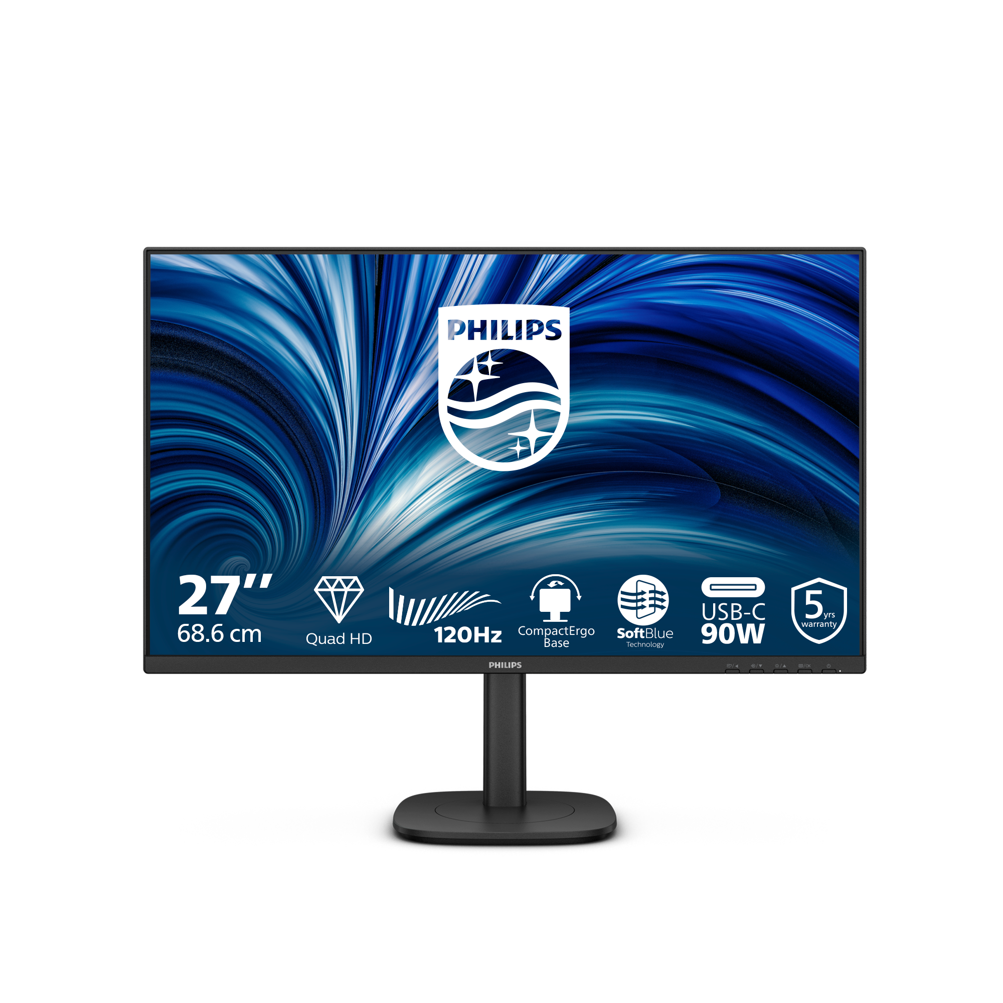 27B2U3601 27IN 68.6CM IPS 2560X1440 4MS QHD 16:9 HDMI