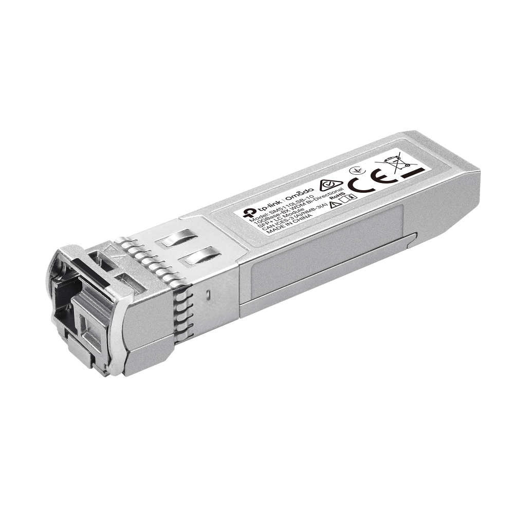 TP-LINK SM5110LSB-10 Omada 10Gbase-BX Single-Mode WDM Bi-Directional SFP+ Module