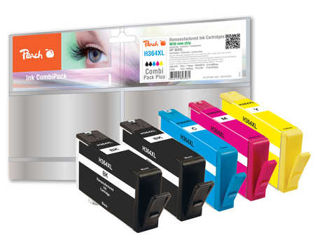 Peach Patrone HP Nr.364XL MultiPackPlus remanufactured