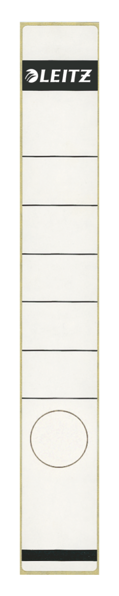 LEITZ Ordneretiketten 1648 grau für 5,2 cm Rückenbreite, 10 St.