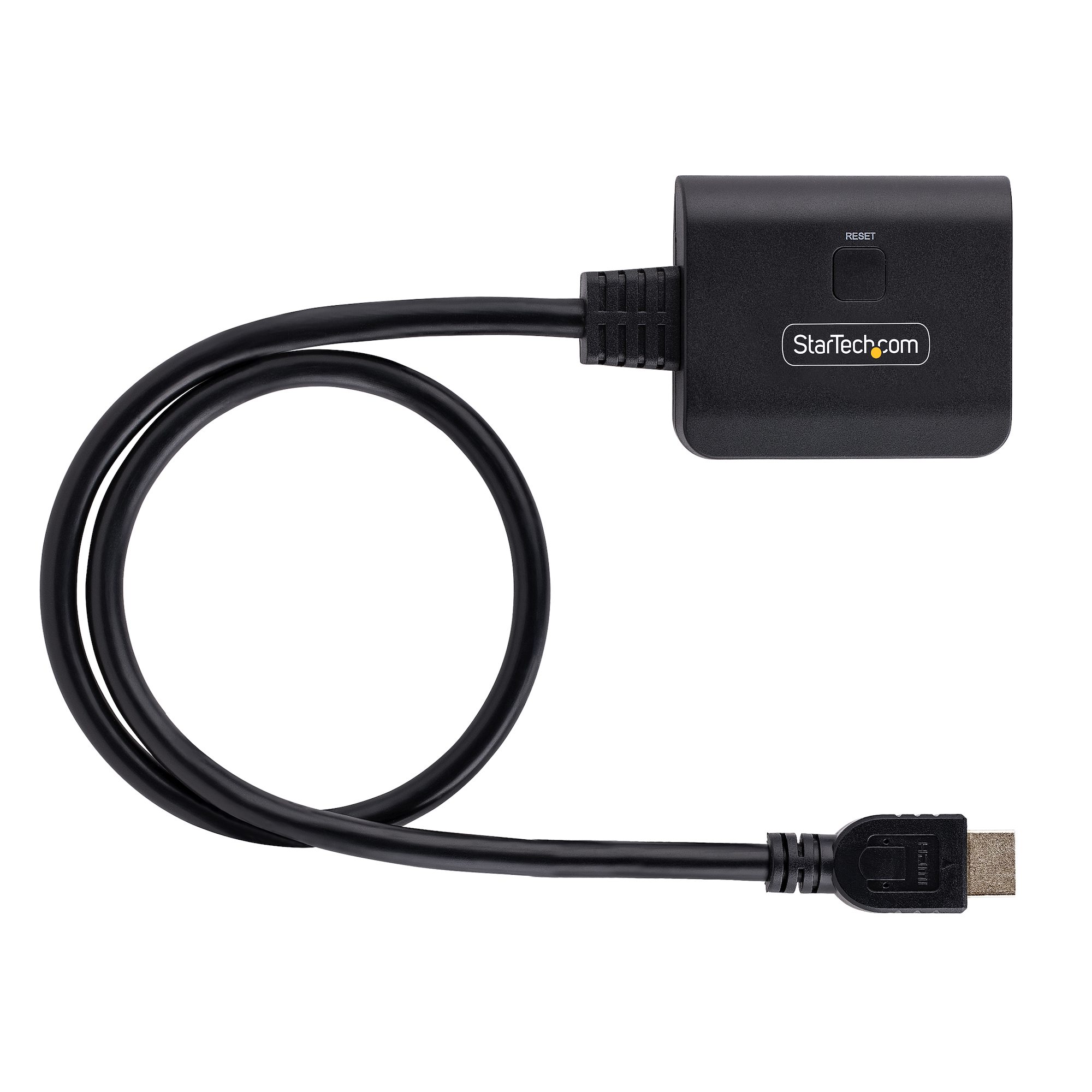 STARTECH.COM 2-Port HDMI Splitter 4K 60Hz HDMI 2.0 Video 4K HDMI Splitter 1In 2Out 1x2 HDMI Verteiler 4k HDR/HDCP Dual HDMI Splitter