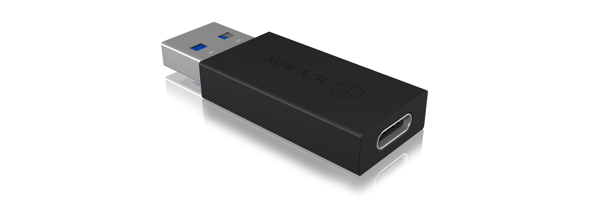 USB 3.2 Gen 2 Adapter IB-CB015, USB-A Stecker > USB-C Buchse