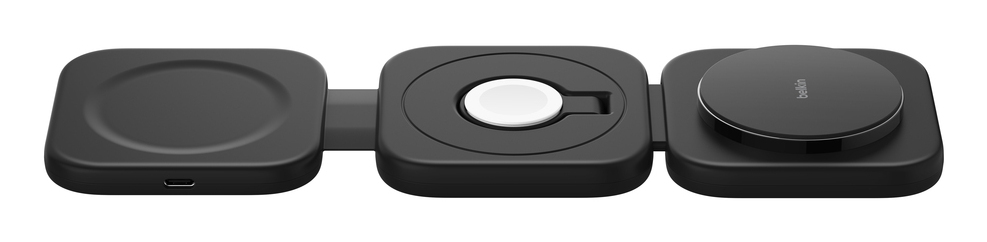 BOOST CHARGE PRO Qi2 3in1 magn ReiseLadegert 15W schwarz