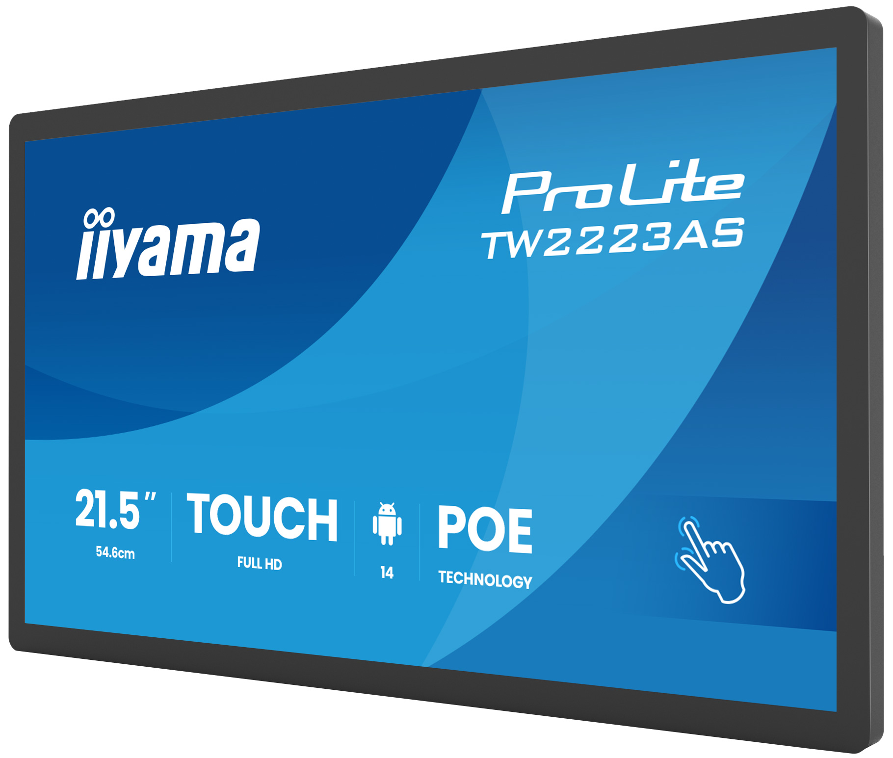 IIYAMA 55.0cm (21,5) TW2223AS-B3P 16:9 M-Touch USBC Android