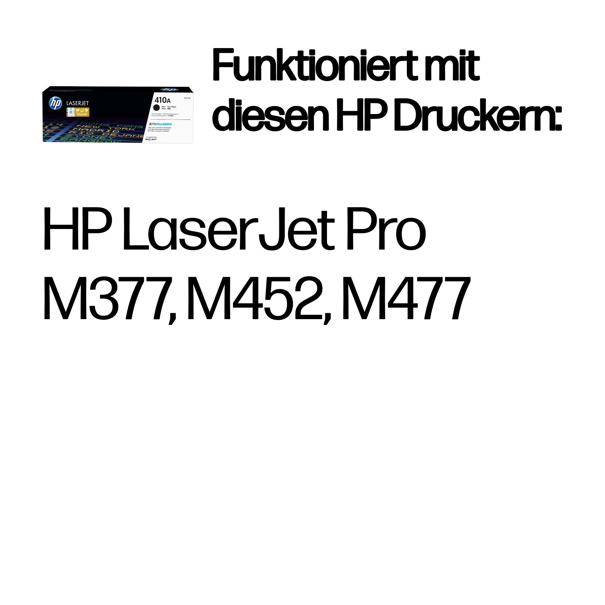 HP 410A Schwarz LaserJet Tonerpatrone