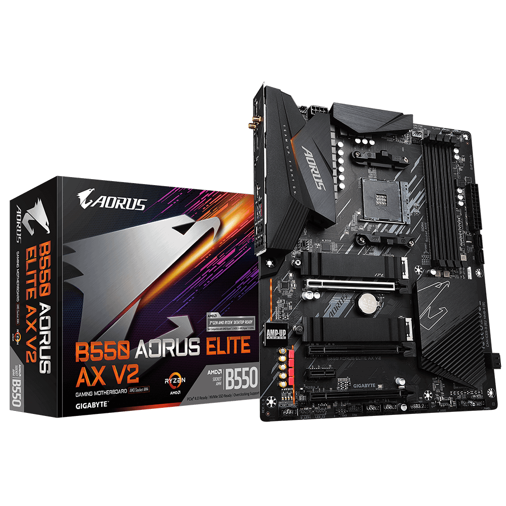 Gigabyte GA-B550-AORUS ELITE AX v2 (AM4) (D)
