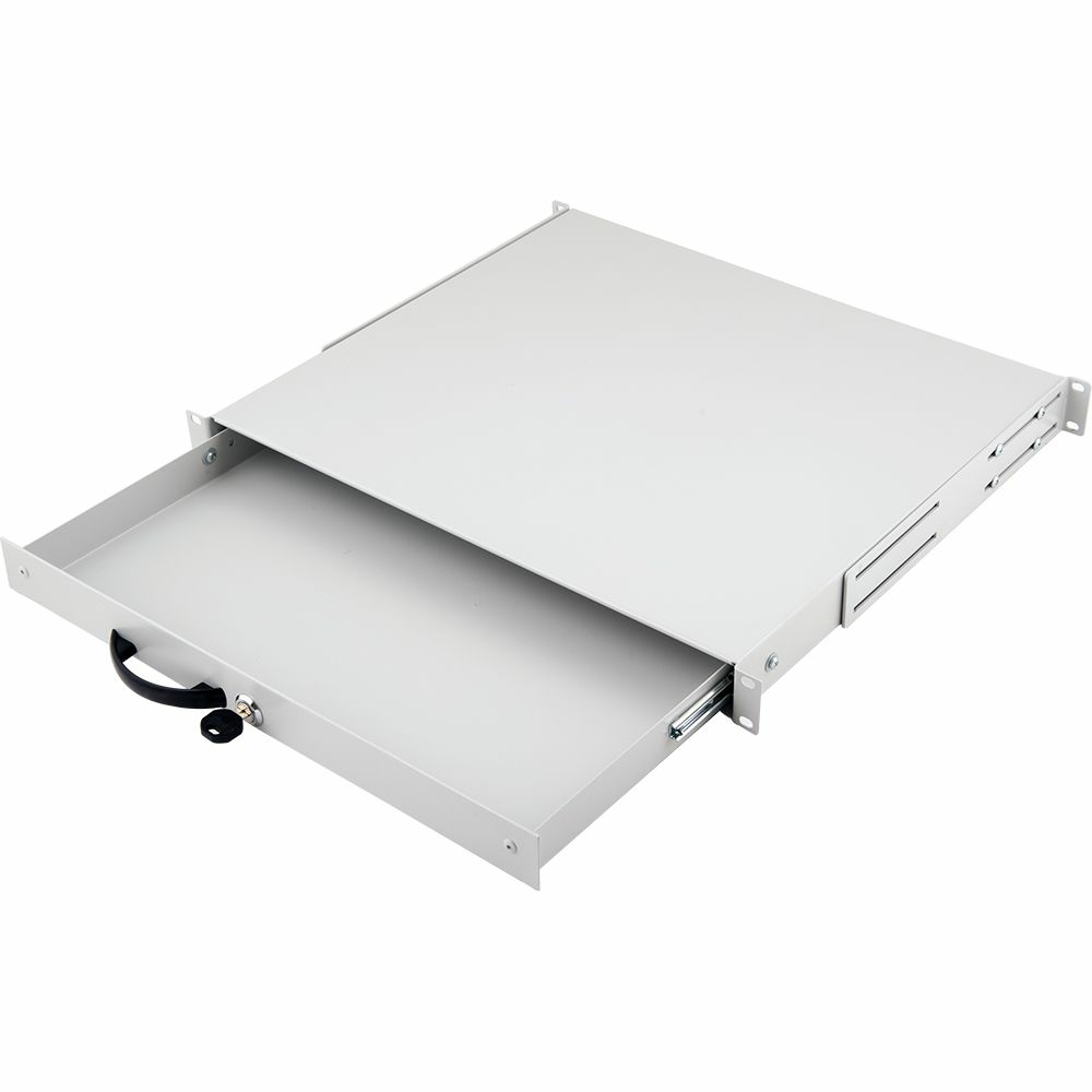 Equip 19 Schublade für Serverschränke abschl. 1U RAL7035