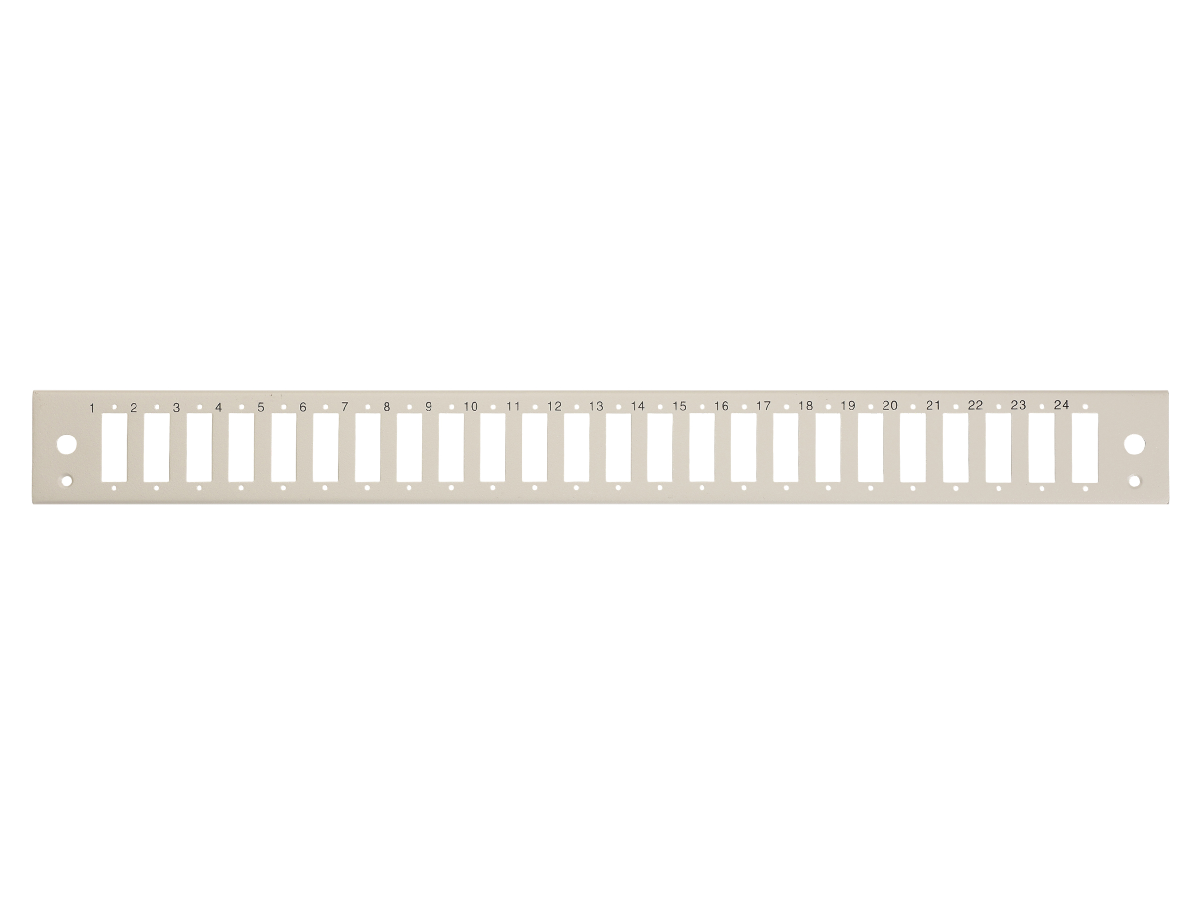 Equip 19 Patchpanel 24xSC-Duplex 1U Stahl gr