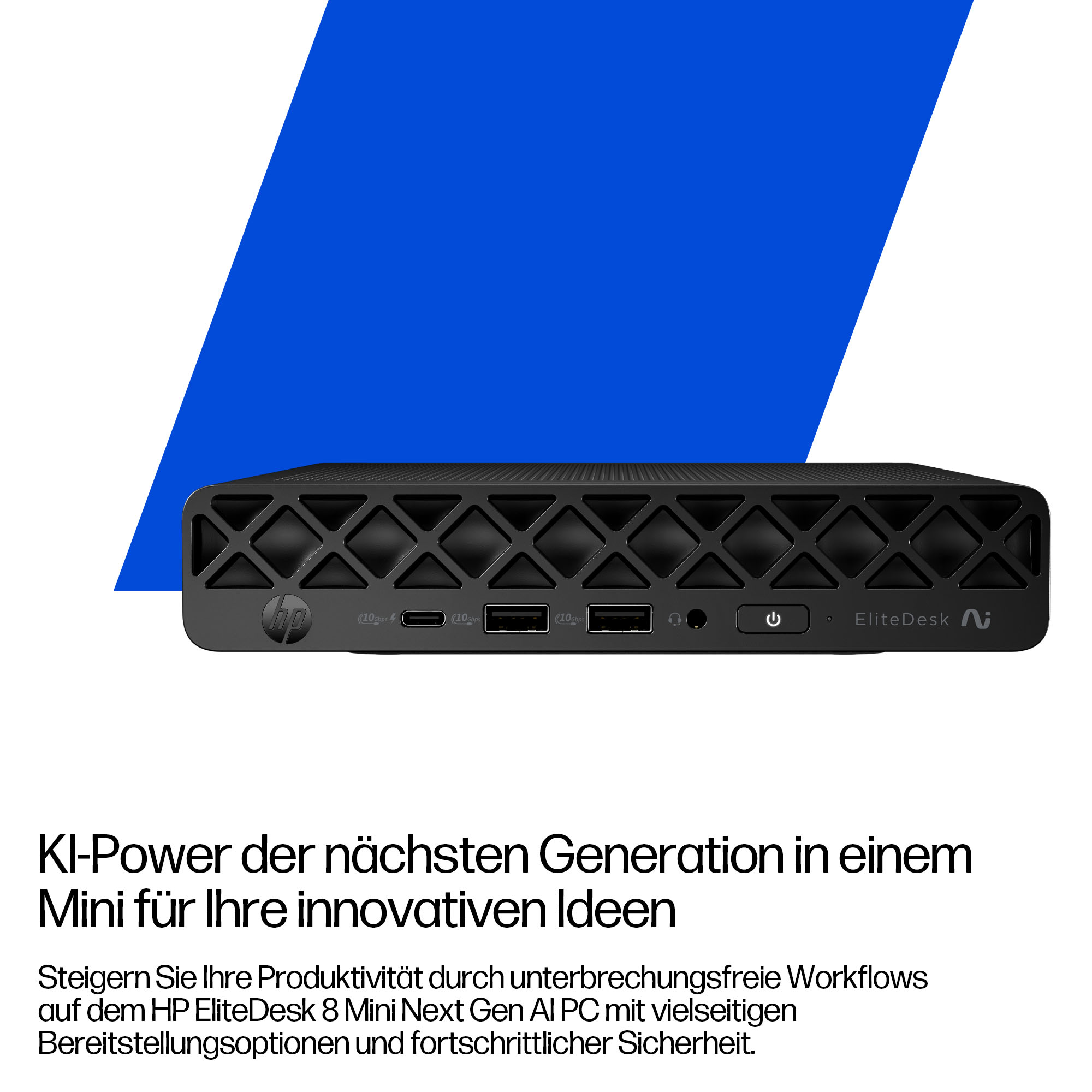 HP ELITEDESK 8 MINI G1A R7-350 32G 512G W11P WIFI6 USB-C 100W 1