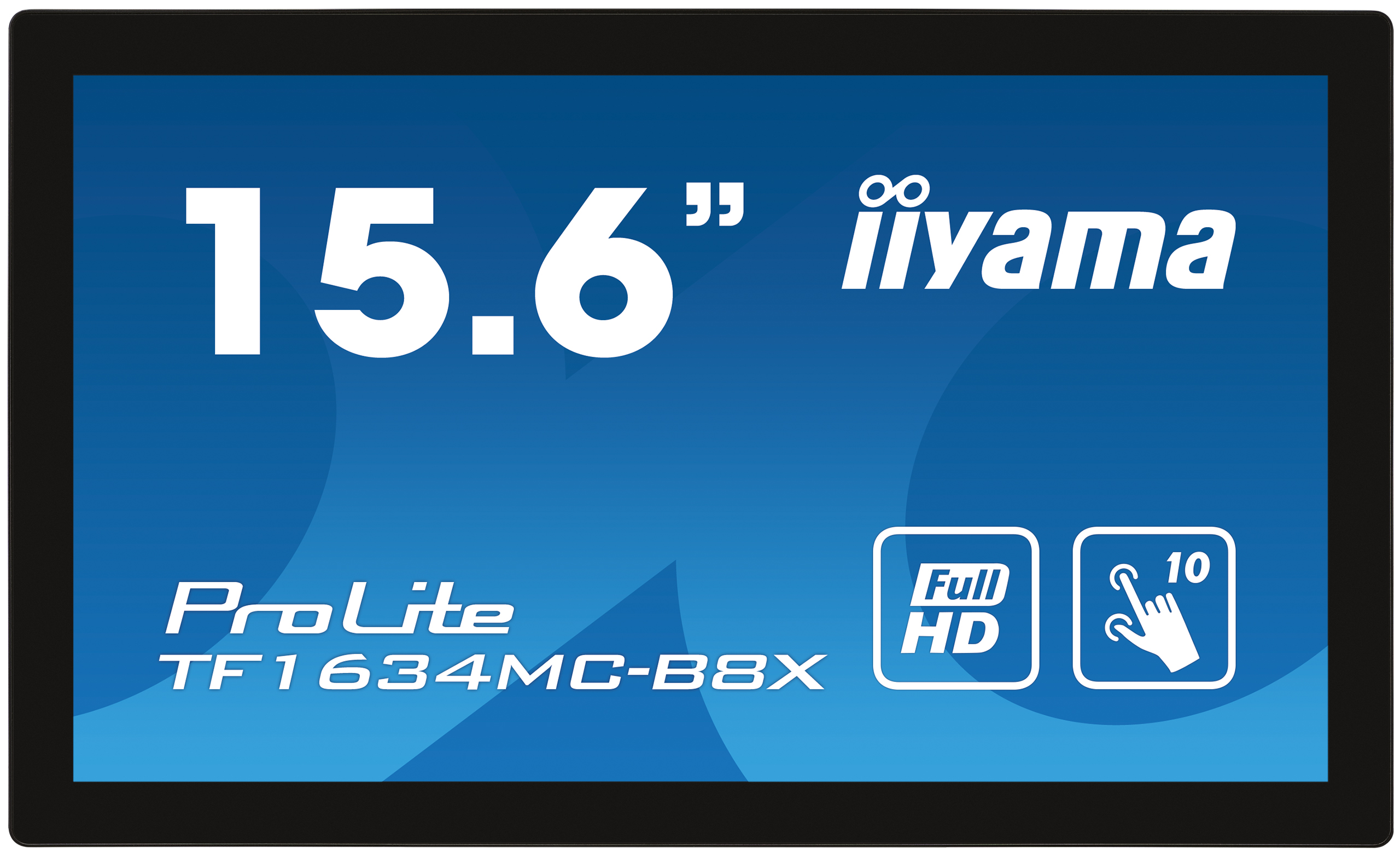 IIYAMA 39.5cm (15,6) TF1634MC-B8X 16:9 M-Touch HDMI+DP