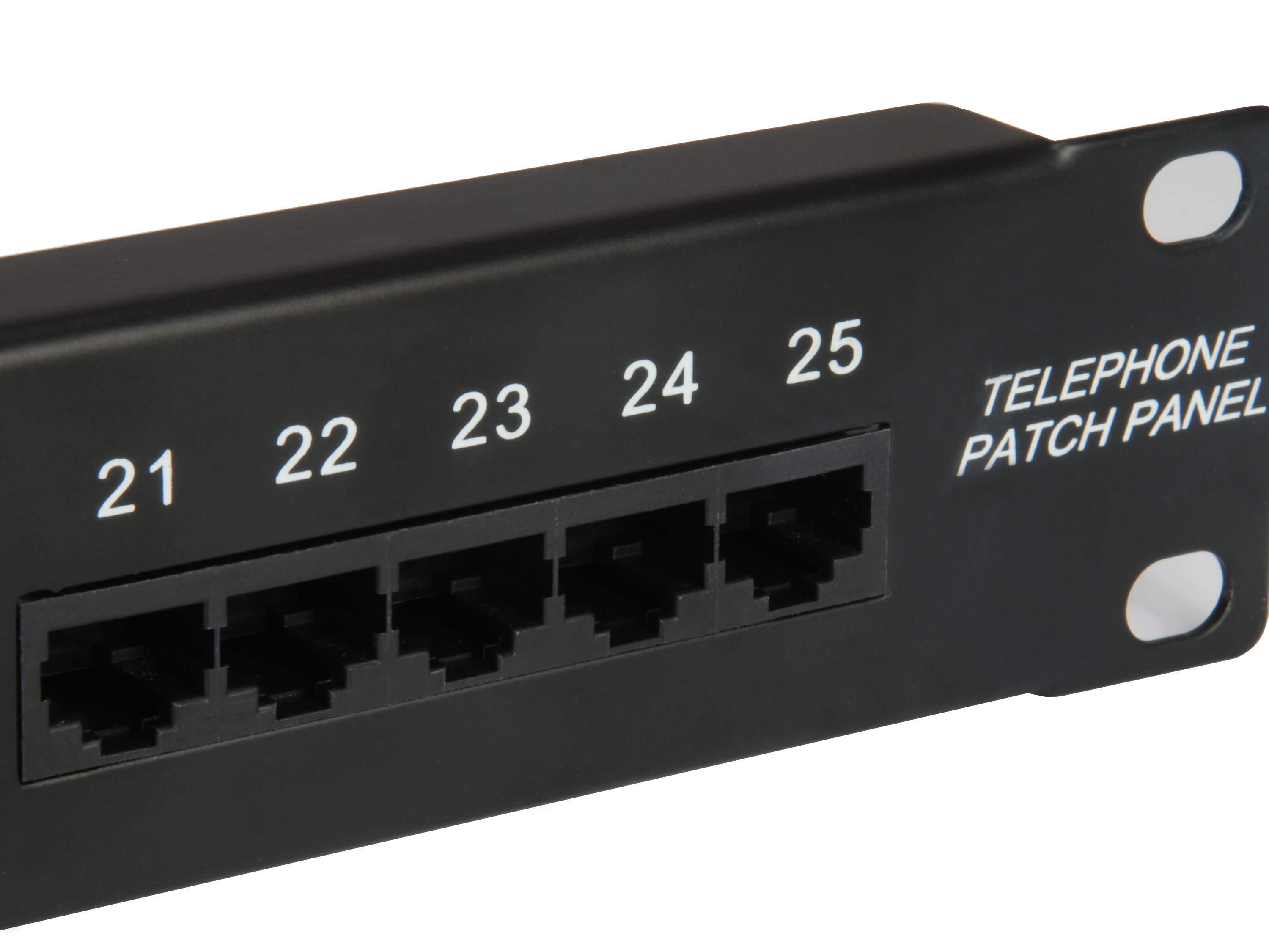 Equip 19 Patchpanel 25xRJ45 Cat3 UTP 1U ISDN RAL9005