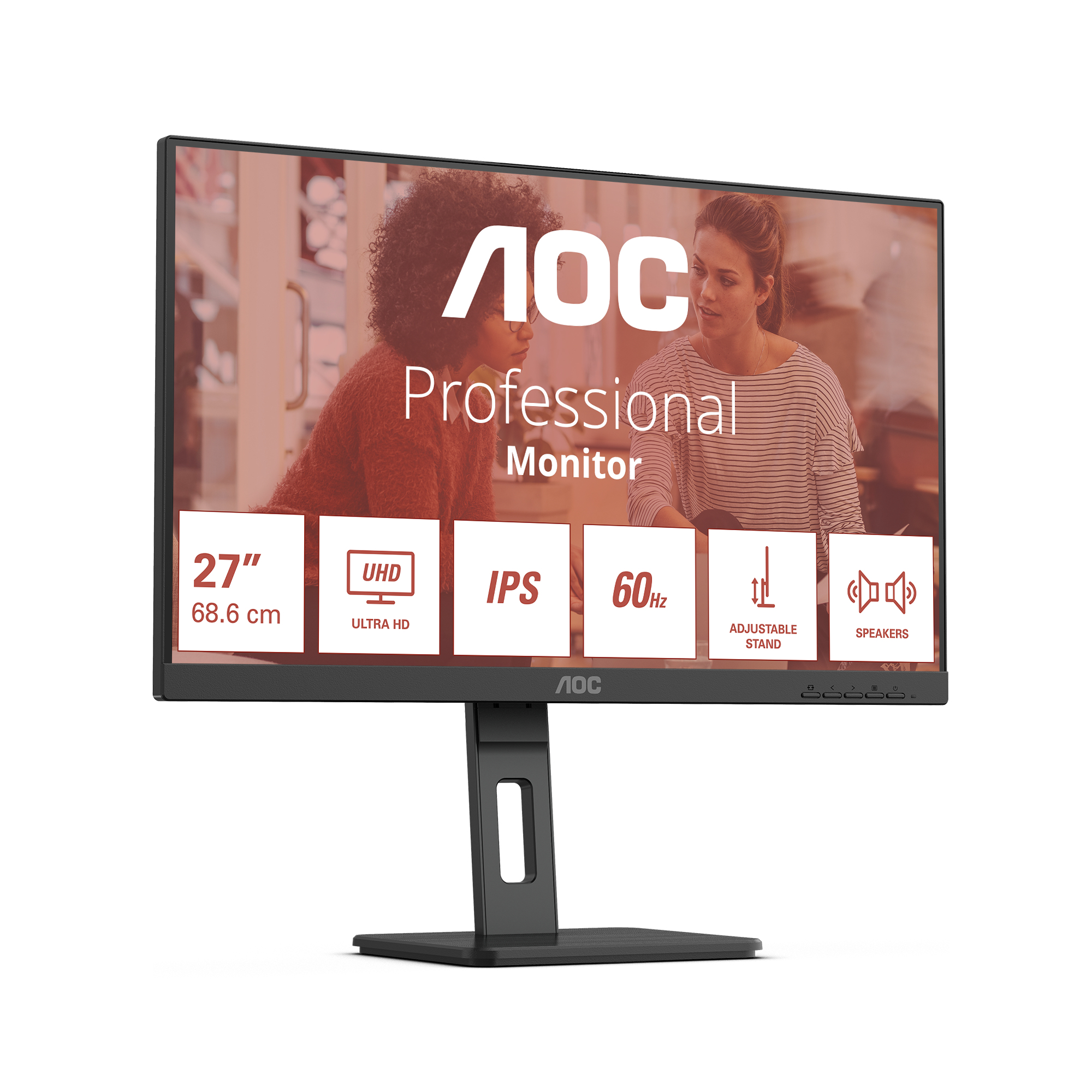 AOC 68,6cm (27) U27E3UF 16:09 2xHDMI+DP+USB 4K Lift black