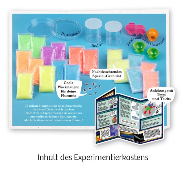 Fun Science Nachtleuchtende Flummi-Power, Experimentierkasten