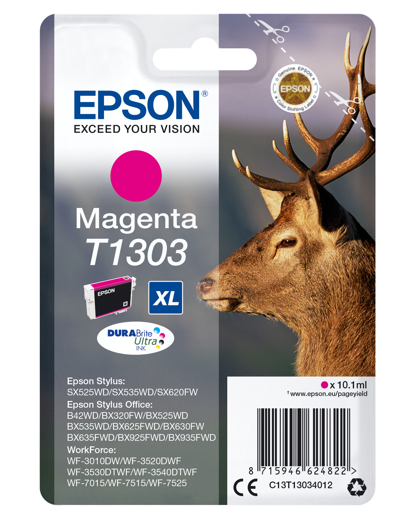 EPSON T1303XL (Hirsch) magenta Druckerpatrone