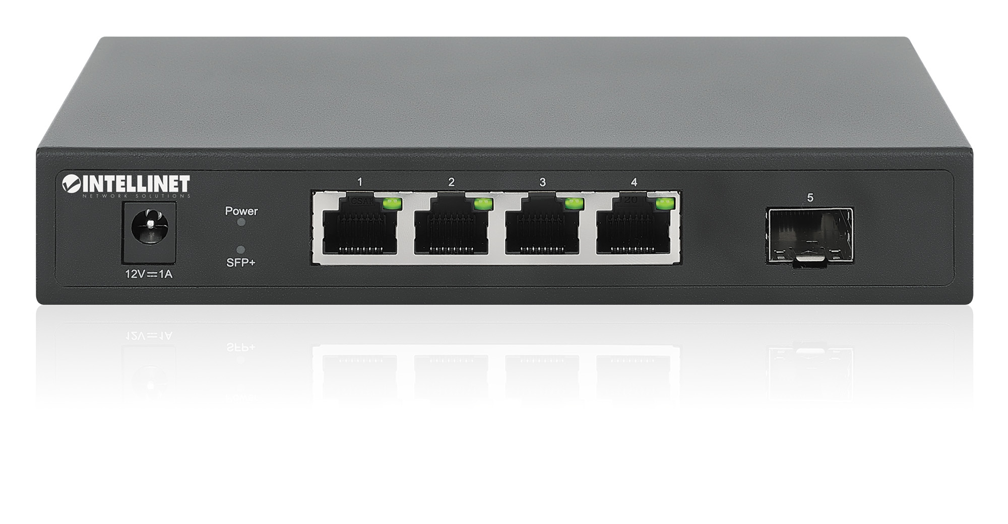 INTELLINET 5-Port Switch 4x 2,5G Ethernet-Ports 10G SFP+