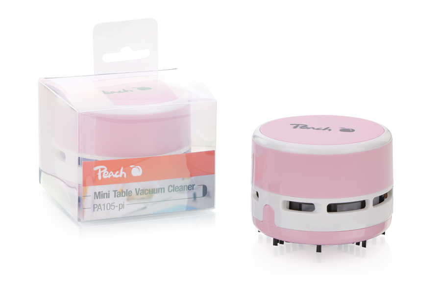Peach Tischstaubsauger Mini pink